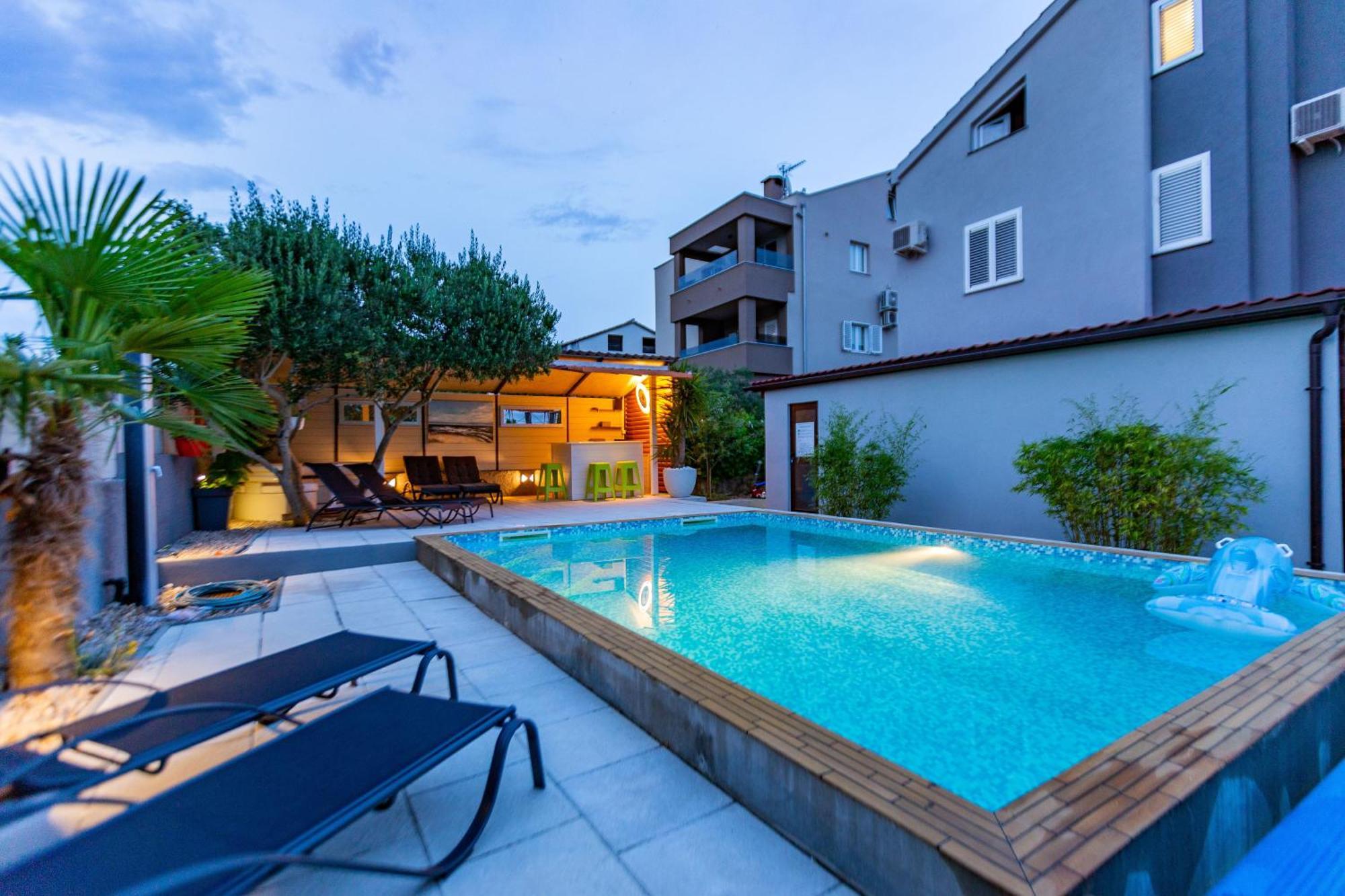 Katina Apartment With Private Pool Zara Esterno foto